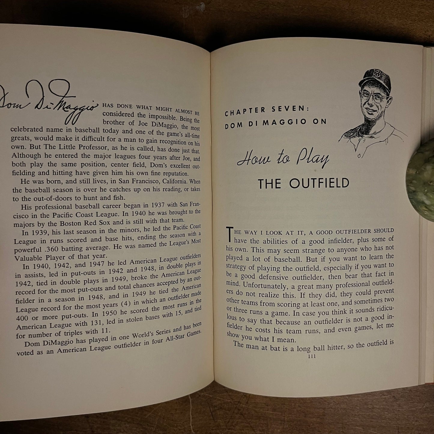 First Printing - How to Play Big League Baseball: Complete Playing Instructions for Every Position by Malcolm Child (1951) Vintage Book