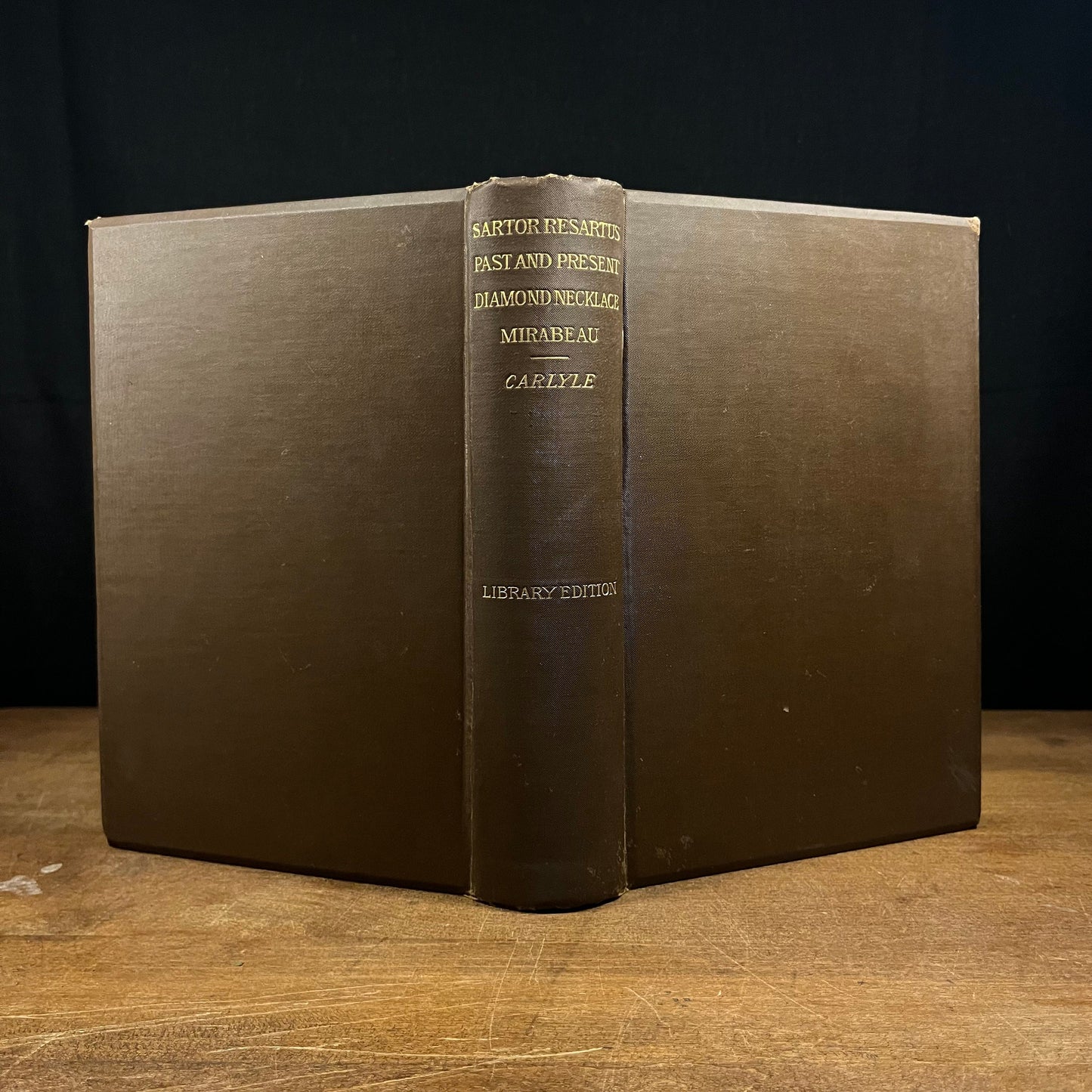The Works of Thomas Carlyle (1885) Vintage Hardcover Book