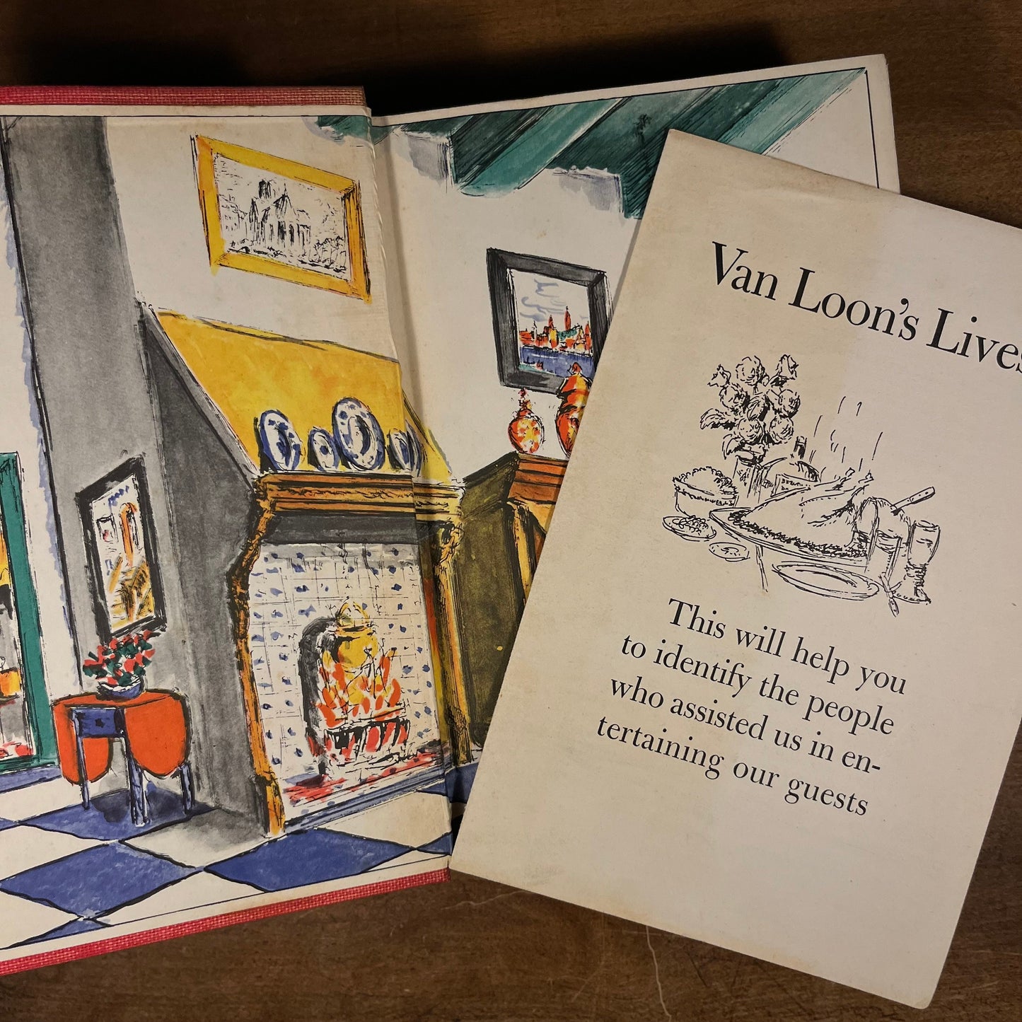 First Printing - Lives: Being a true and faithful account of a number of highly by Hendrik Willem Van Loon (1942) Vintage Hardcover Book