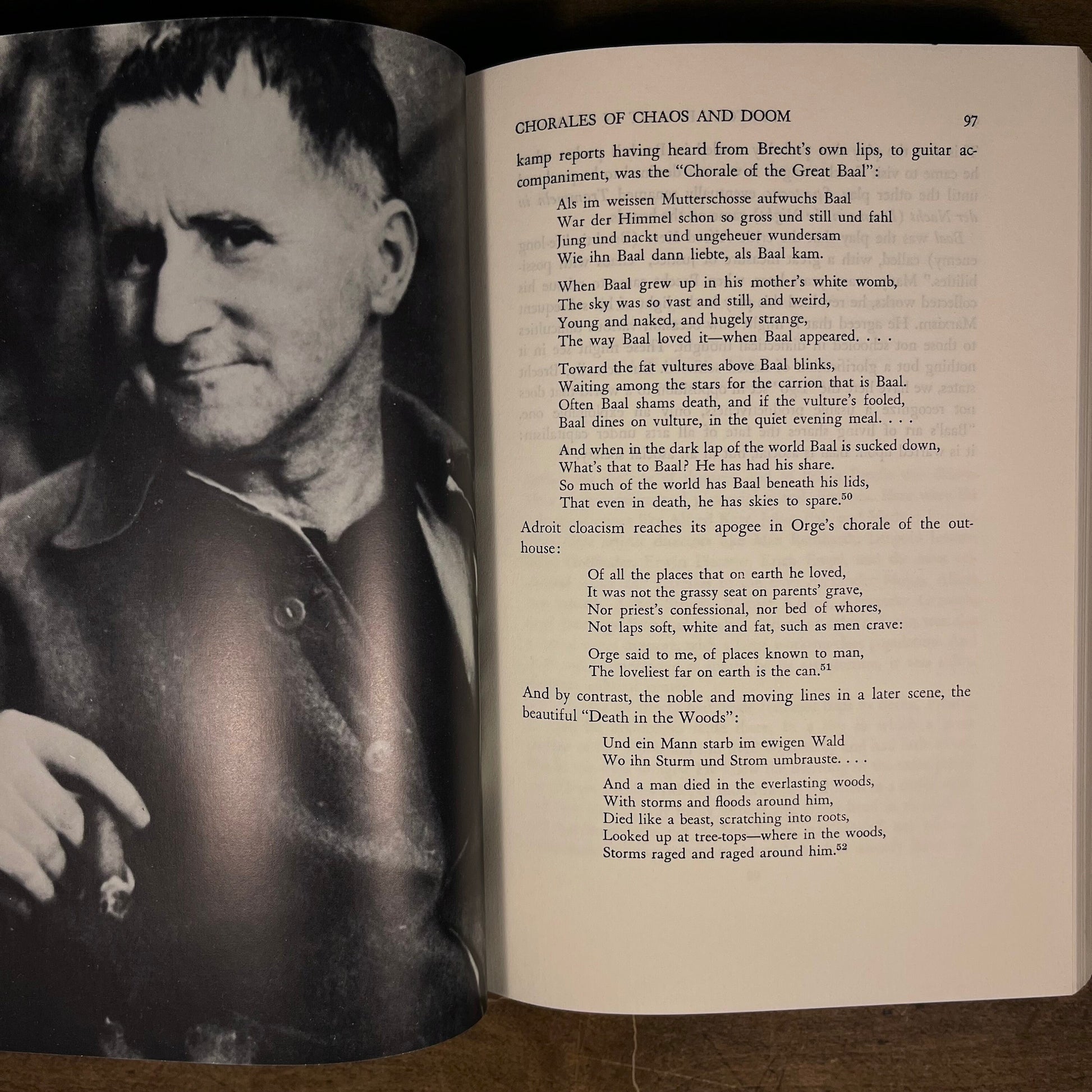 First Printing - Bertolt Brecht: His Life, His Art, and His Times by Frederic Ewen (1967) Vintage Hardcover Book
