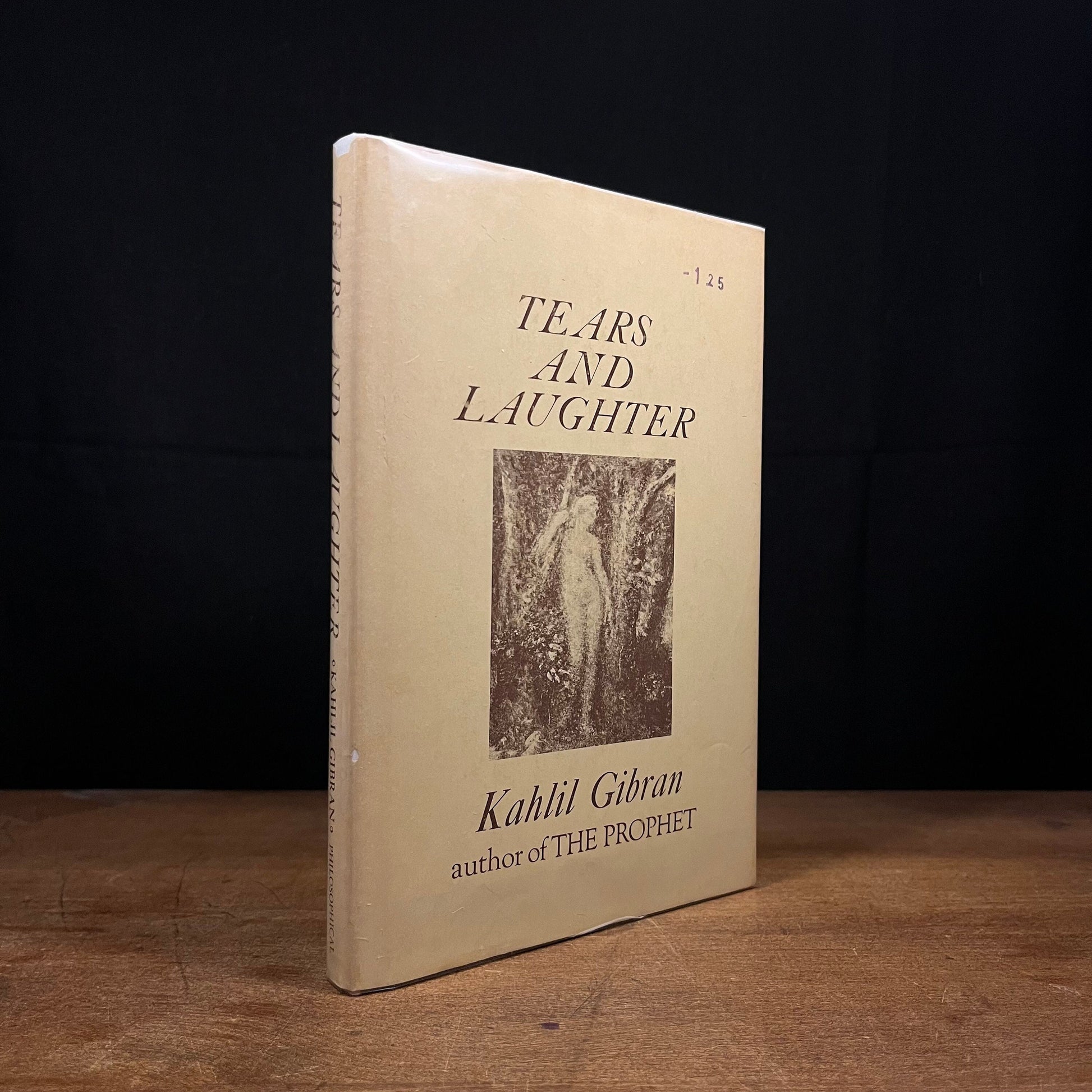 Tears and Laughter by Kahlil Gibran (1949) Vintage Hardcover Book