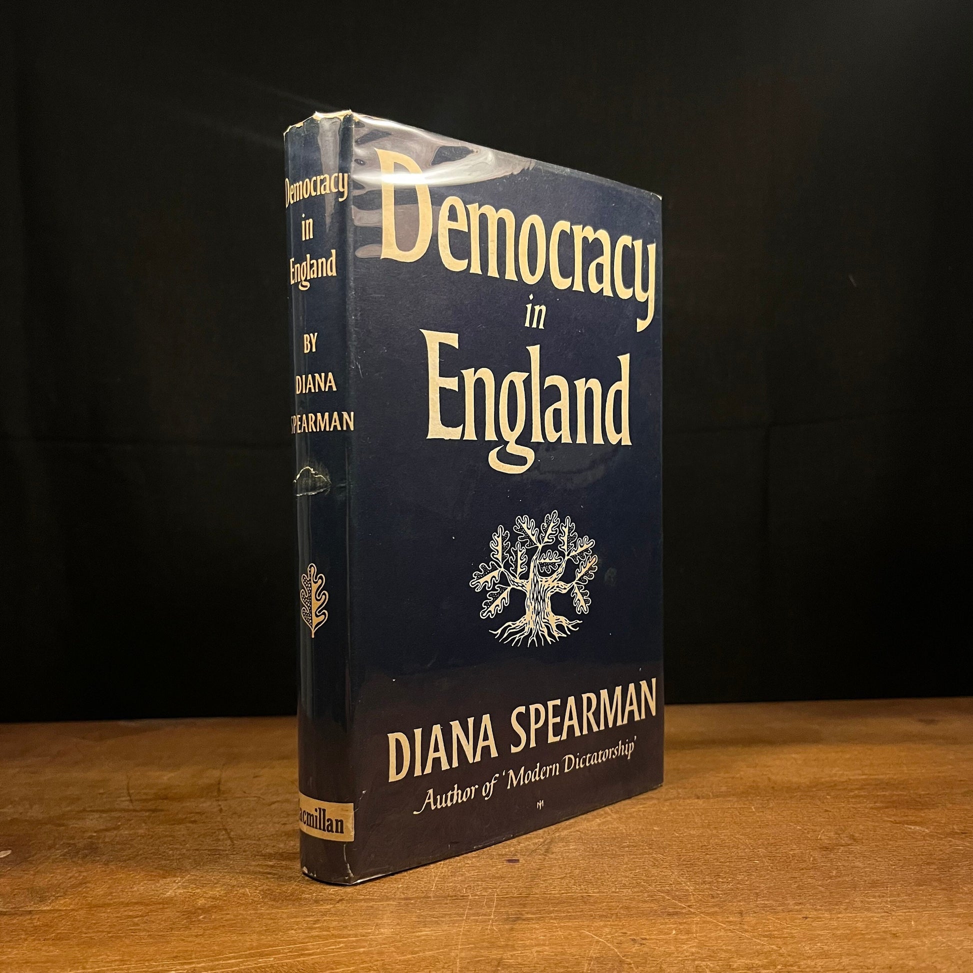 Early Printing - Democracy in England by Diana Spearman (1957) Vintage Hardcover Book