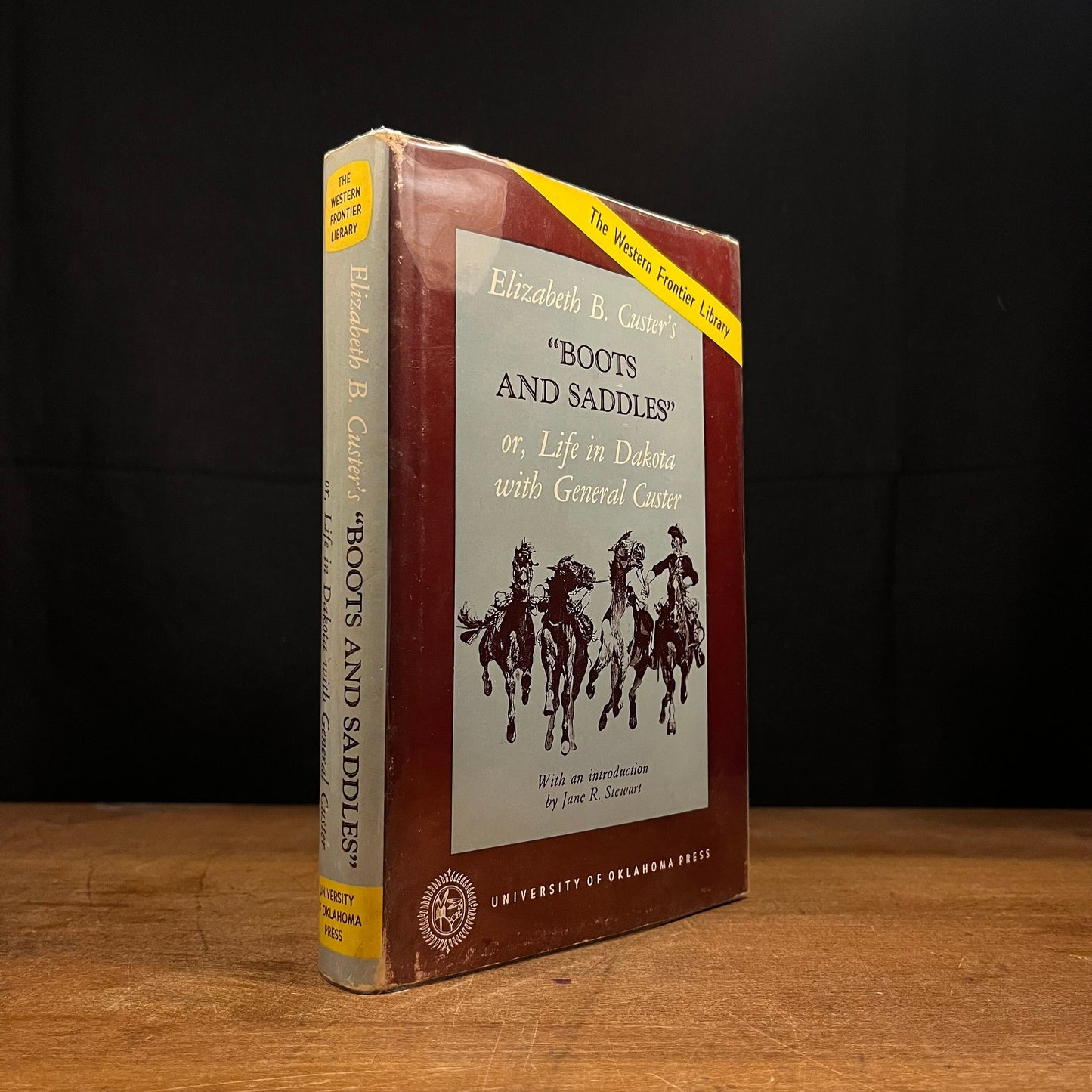 Boots and Saddles or, Life in Dakota with General Custer by Elizabeth B. Custer (1962) Vintage Hardcover Book