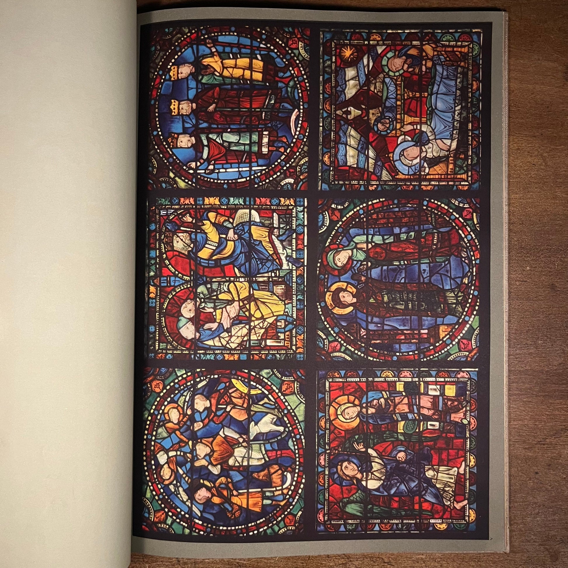 First Printing - French Cathedral Windows of the Twelfth and Thirteenth Centuries by Marcel Aubert (1939) Vintage Hardcover Book