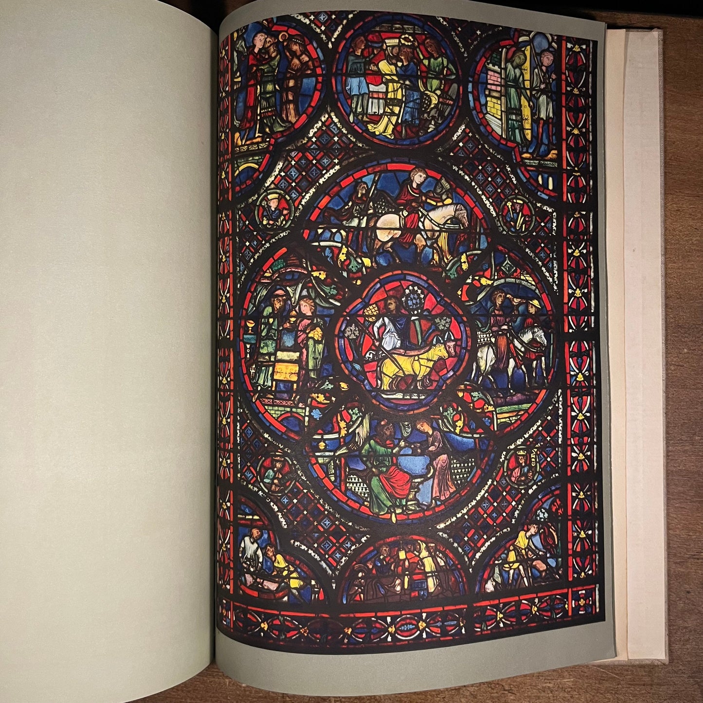 First Printing - French Cathedral Windows of the Twelfth and Thirteenth Centuries by Marcel Aubert (1939) Vintage Hardcover Book