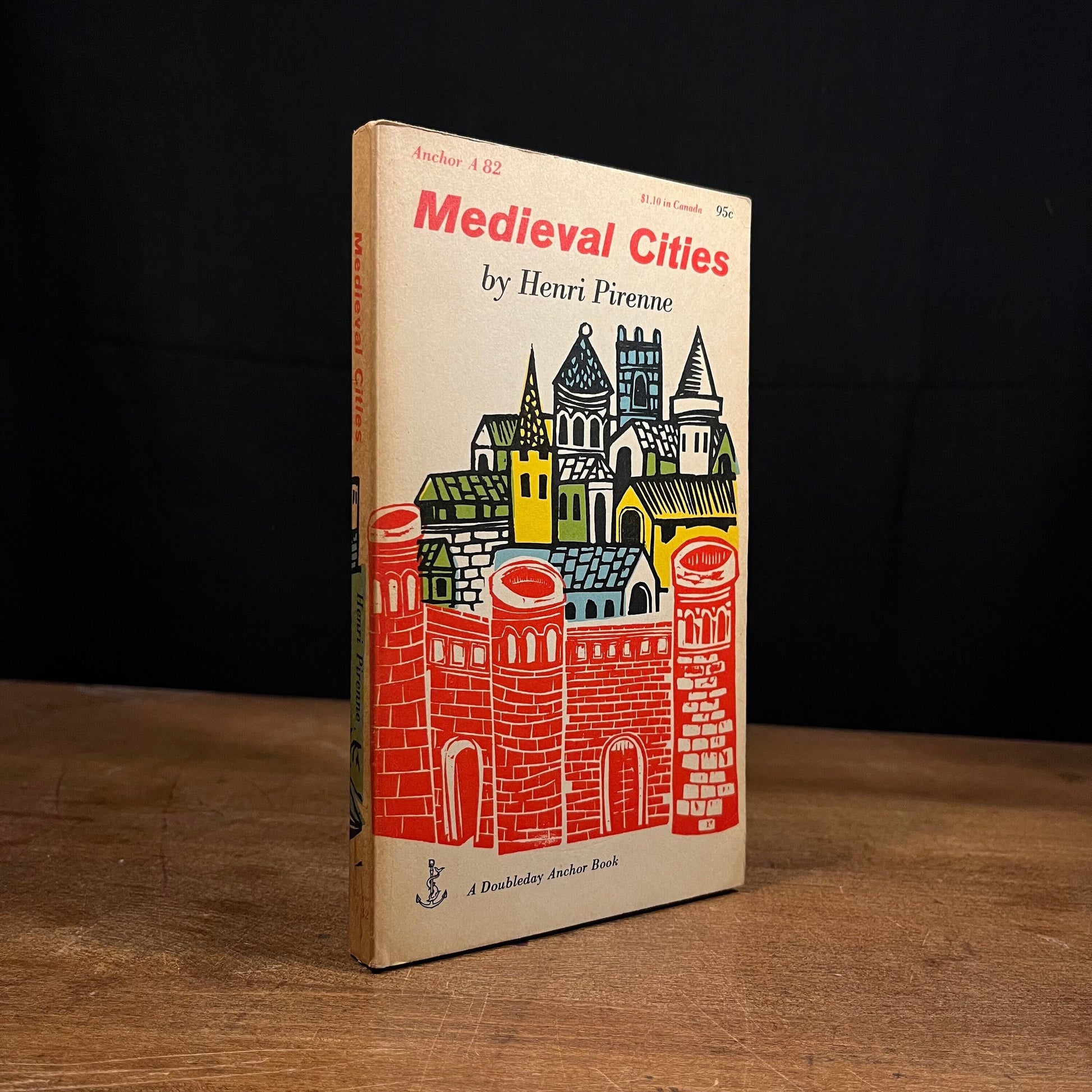 Medieval Cities by Henri Pirenne (1956) Vintage Paperback Book