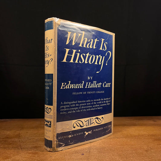 First Printing - What is History? by Edward Halley Carr (1962) Vintage Hardcover Book