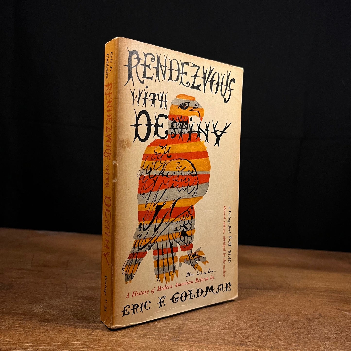 Rendezvous with Destiny by Eric F. Goldman (1961) Vintage Paperback Book