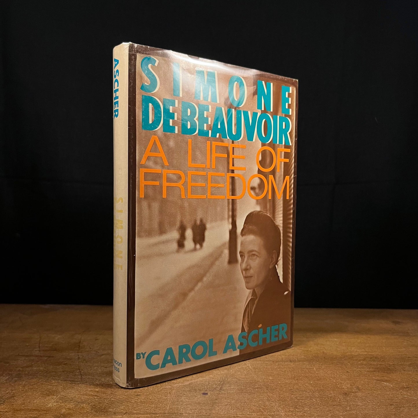 First Printing - Simone de Beauvoir: A Life of Freedom by Caroline Ascher (1981) Vintage Hardcover Book