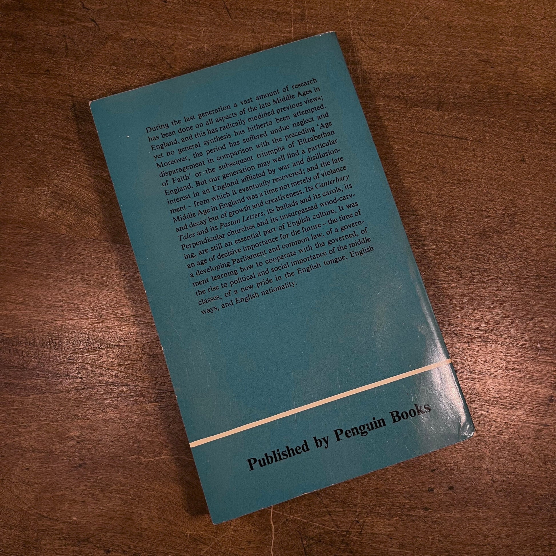 The Pelican History of England: England in the Late Middle Ages (1307-1536) by A. R. Myers (1961) Vintage Paperback Book