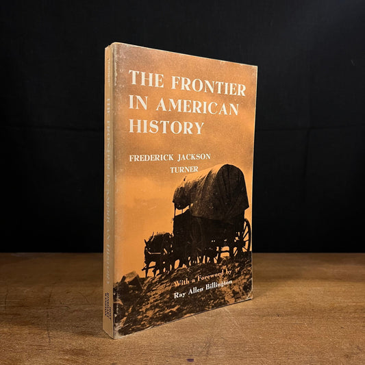 The Frontier in American History by Frederick Jackson Turner (1962) Vintage Paperback Book