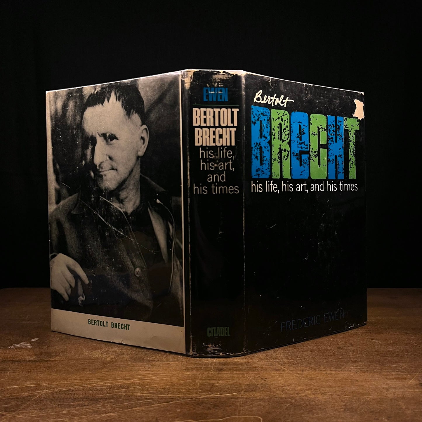 First Printing - Bertolt Brecht: His Life, His Art, and His Times by Frederic Ewen (1967) Vintage Hardcover Book