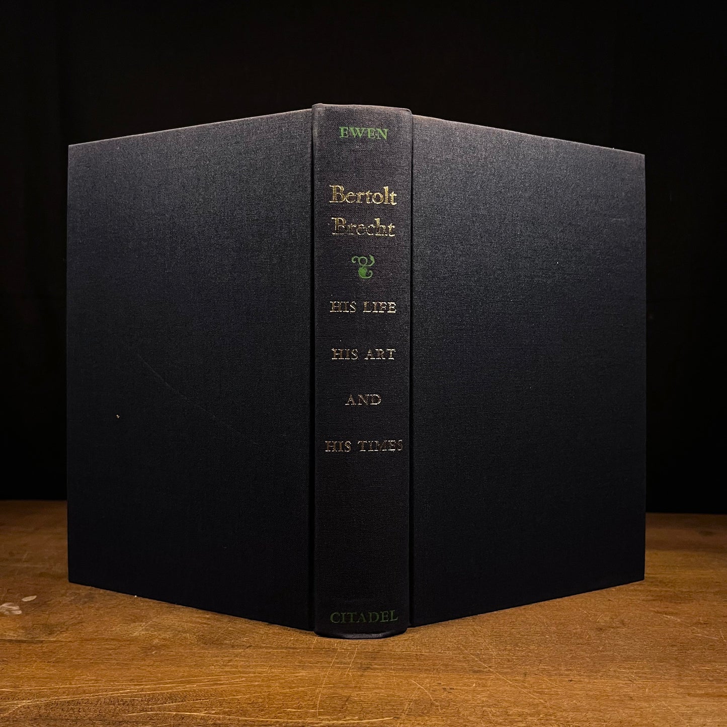 First Printing - Bertolt Brecht: His Life, His Art, and His Times by Frederic Ewen (1967) Vintage Hardcover Book