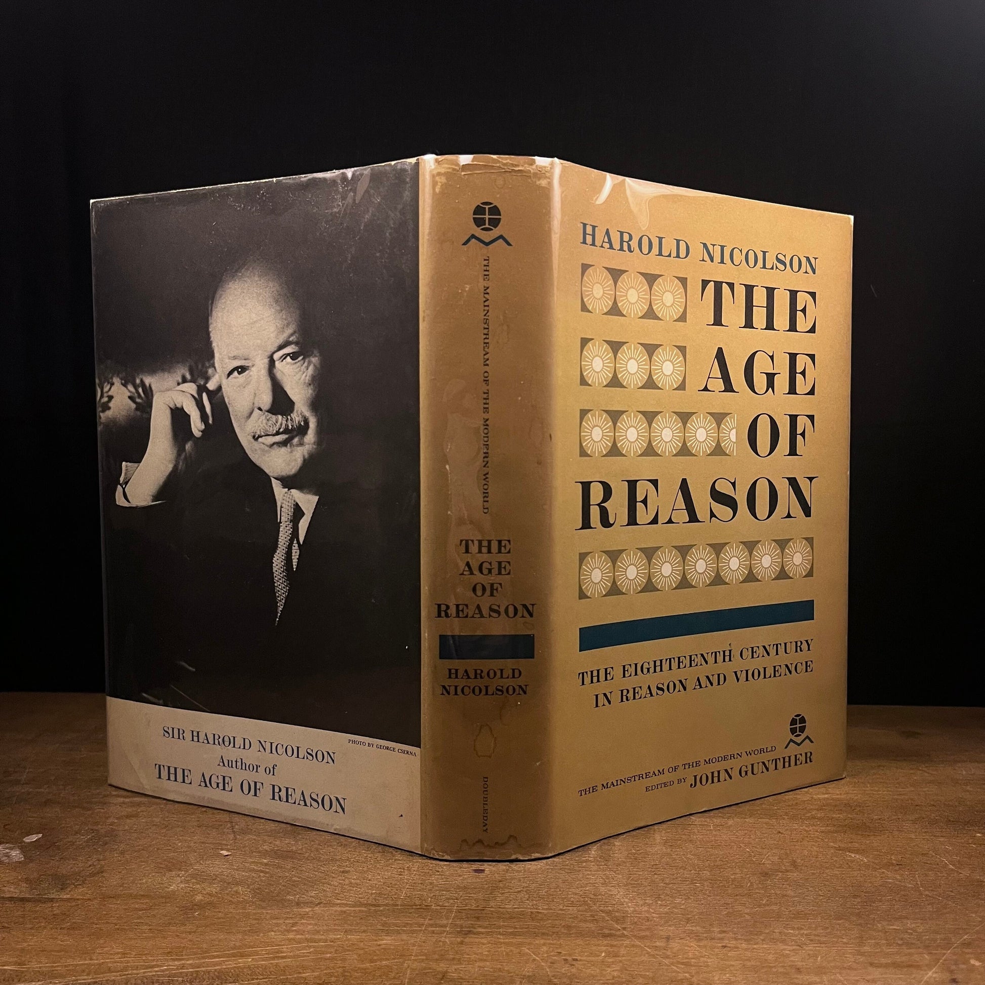 Early Printing - The Age of Reason: The Eighteenth Century by Harold Nicolson (1961) Vintage Hardcover Book