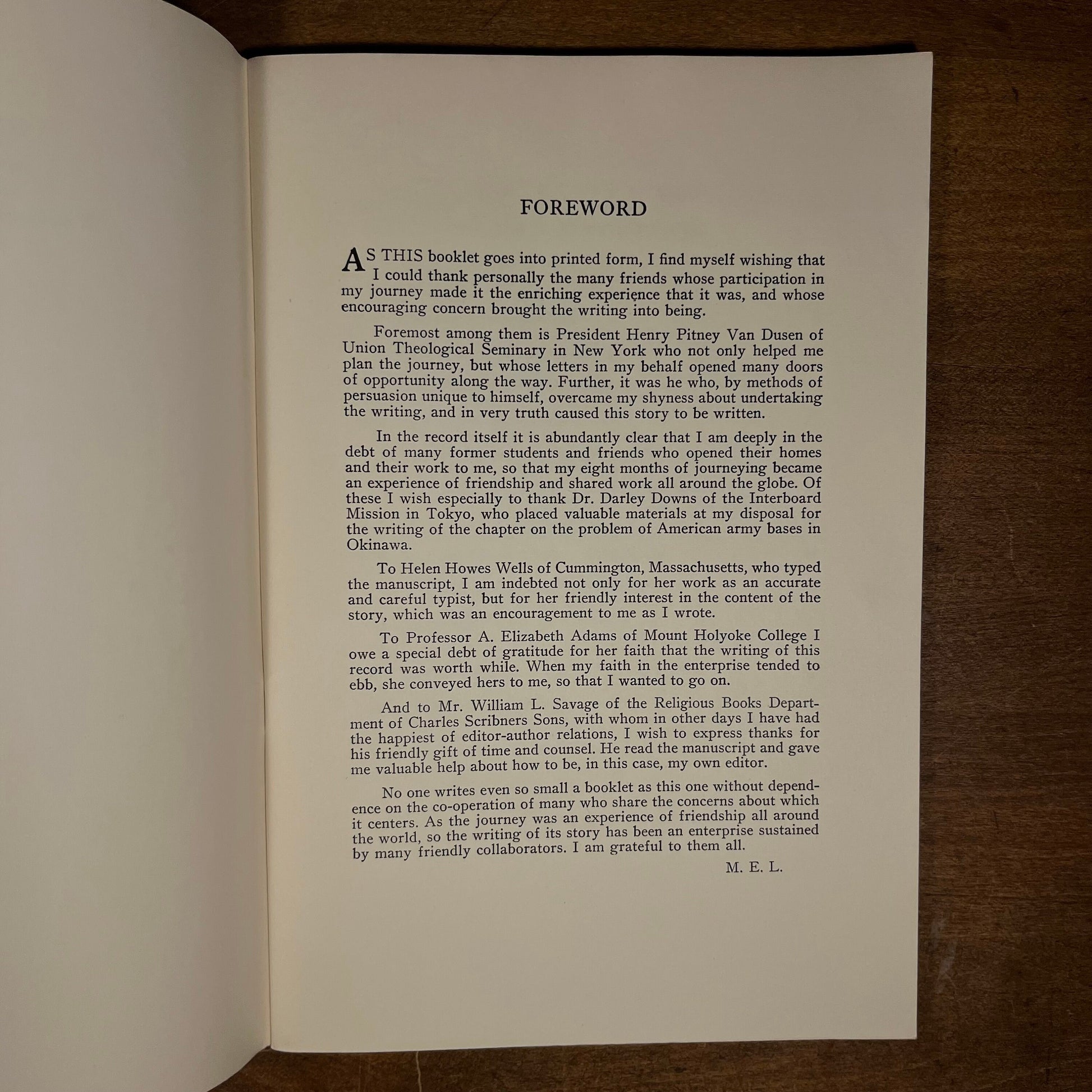 Into all the World by Mary Ely Lyman (1956) Vintage Softcover Book