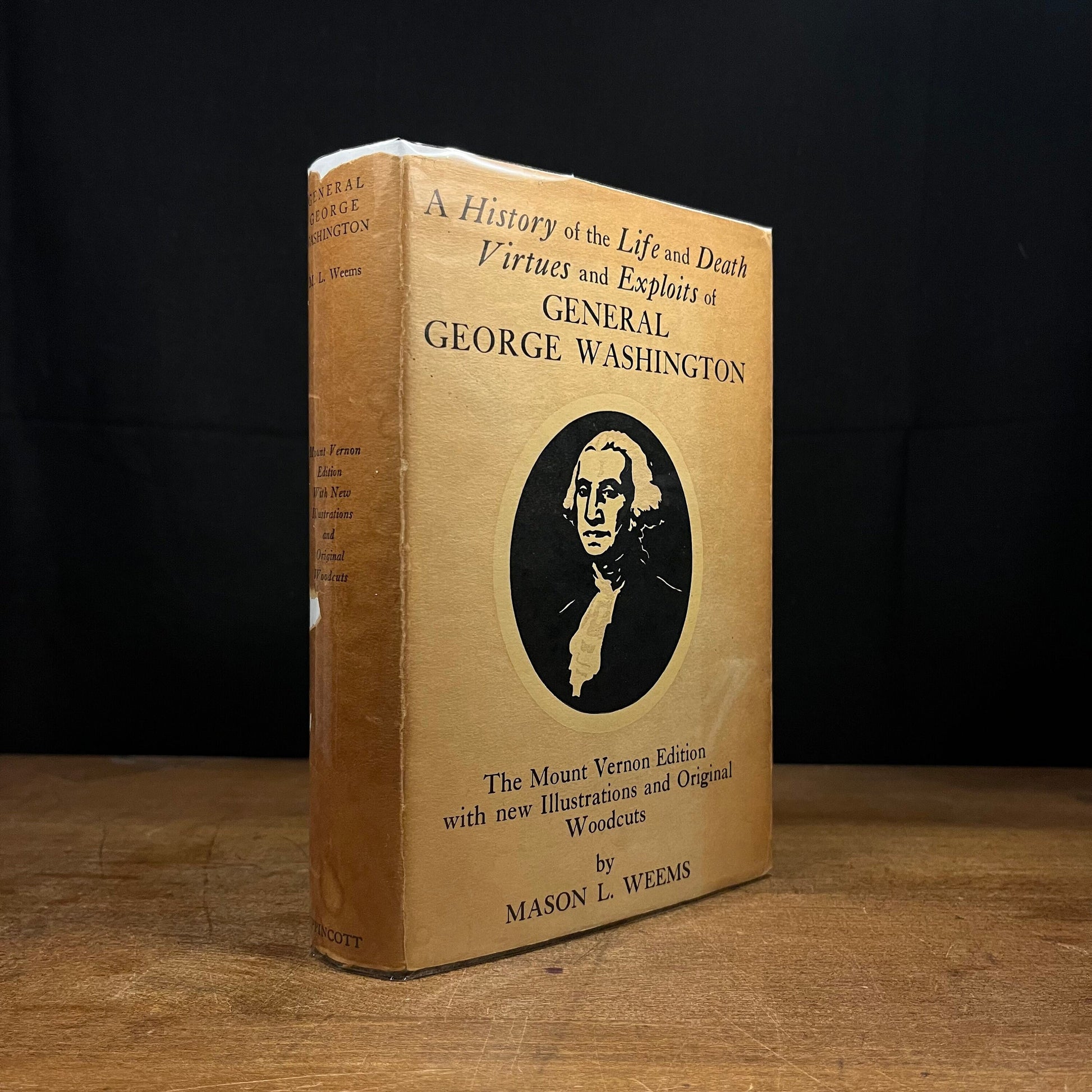 A History of the Life and Death, Virtues and Exploits of General George Washington by Mason L. Weems (1918) Vintage Hardcover Book