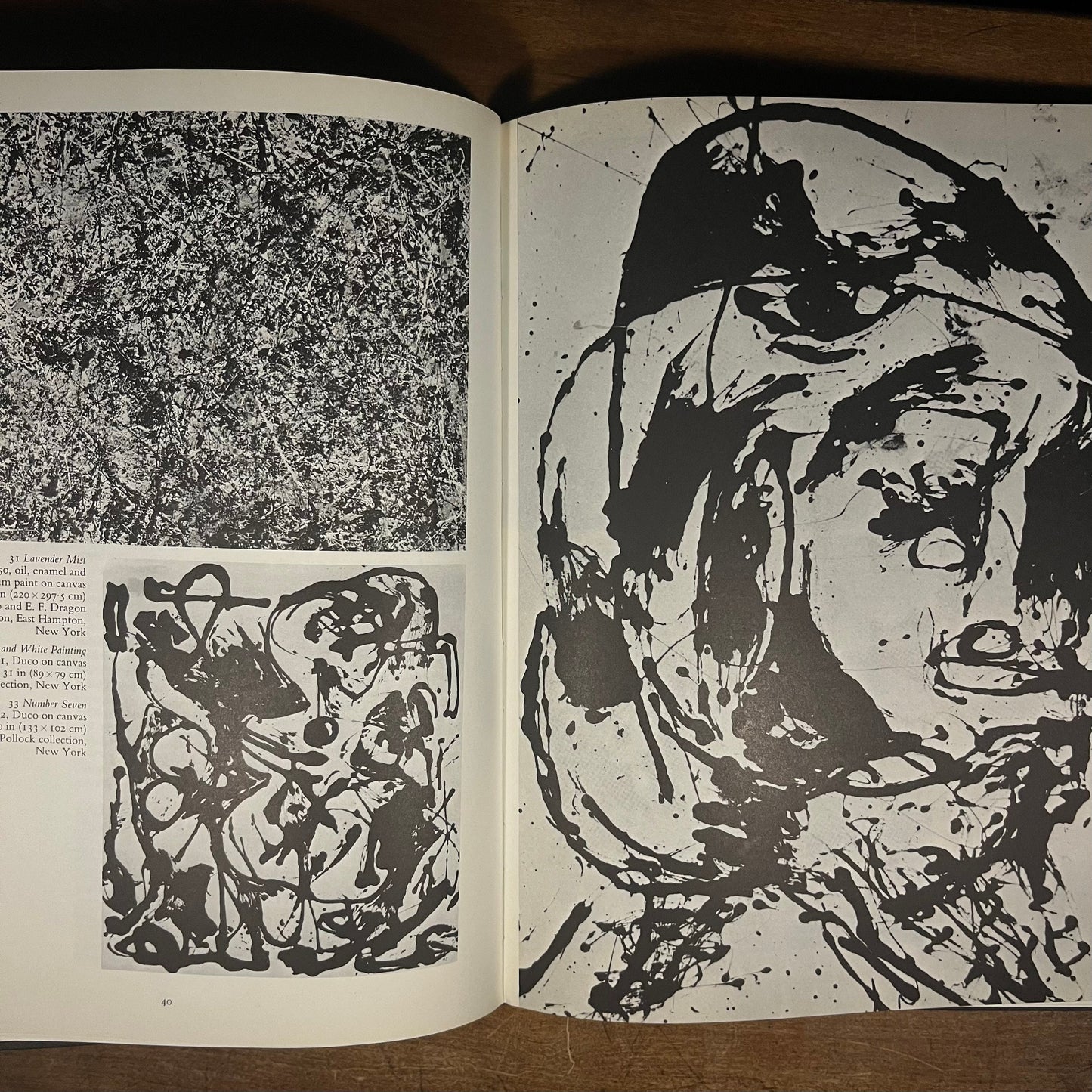 Pollock by Alberto Busignani (1971) Vintage Hardcover Book