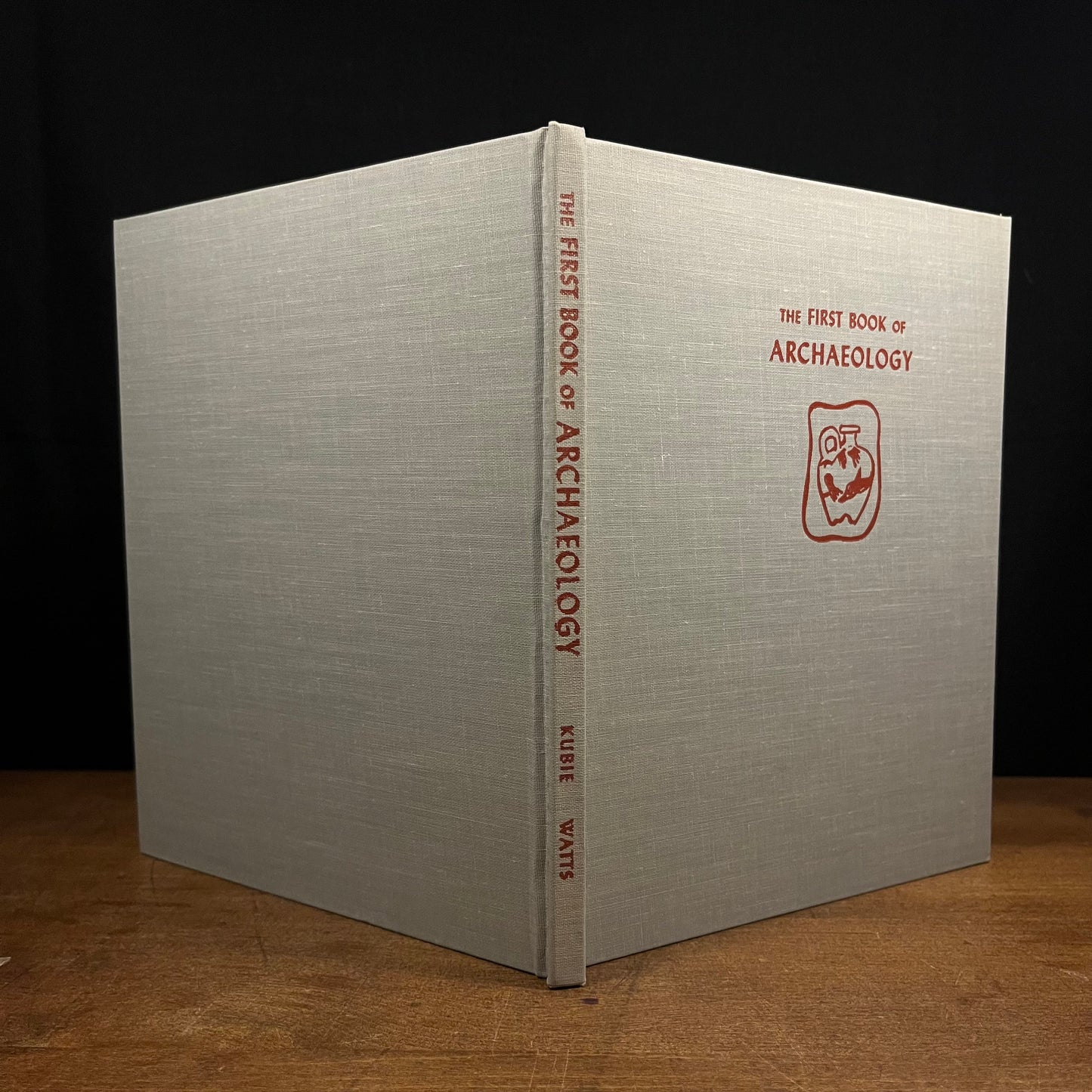 Early Printing - The First Book of Archaeology by Nora Benjamin Kubie (1957) Vintage Hardcover Book