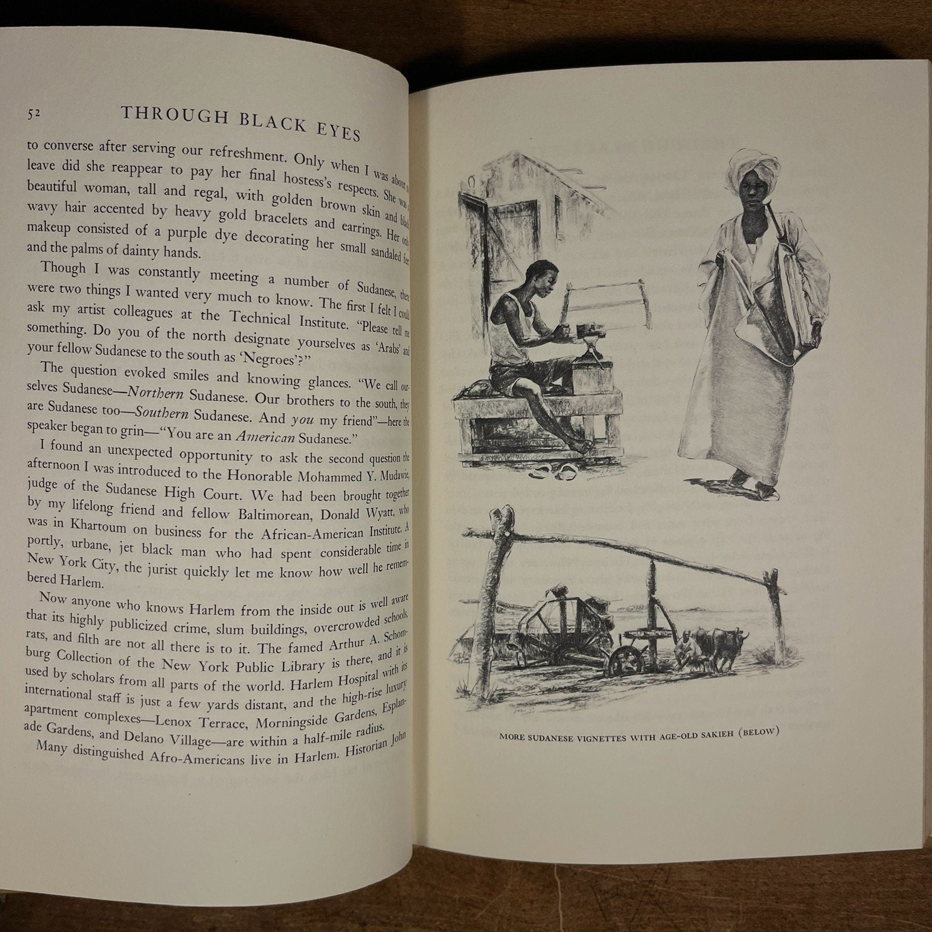 First Printing - Through Black Eyes: Journeys of a Black Artist to East Africa and Russia by Elton C. Fax (1974) Vintage Hardcover Book