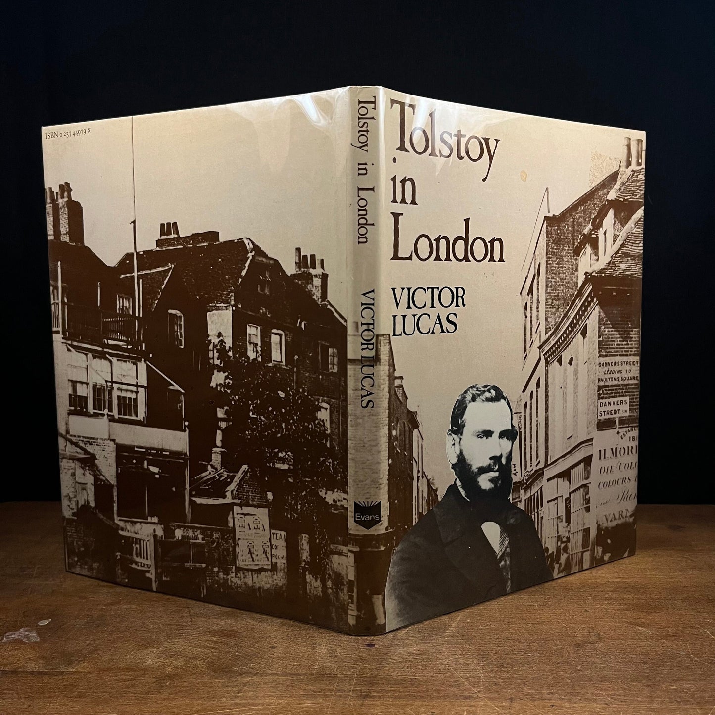 First Printing - Tolstoy in London by Victor Lewis (1979) Vintage Hardcover Book