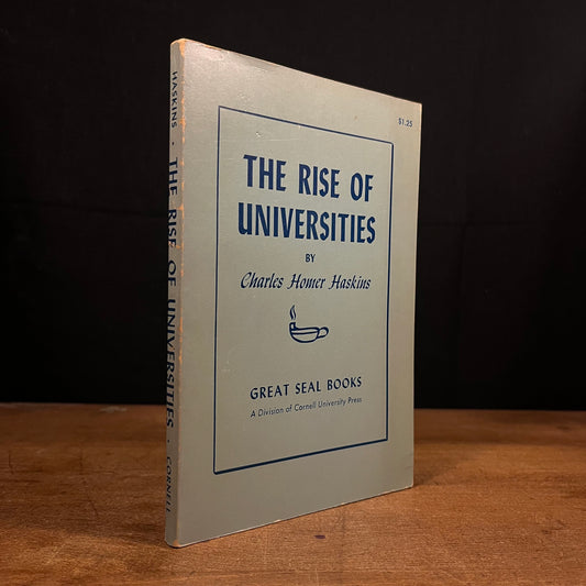 The Rise of Universities by Charles Homer Haskins (1960) Vintage Paperback Book