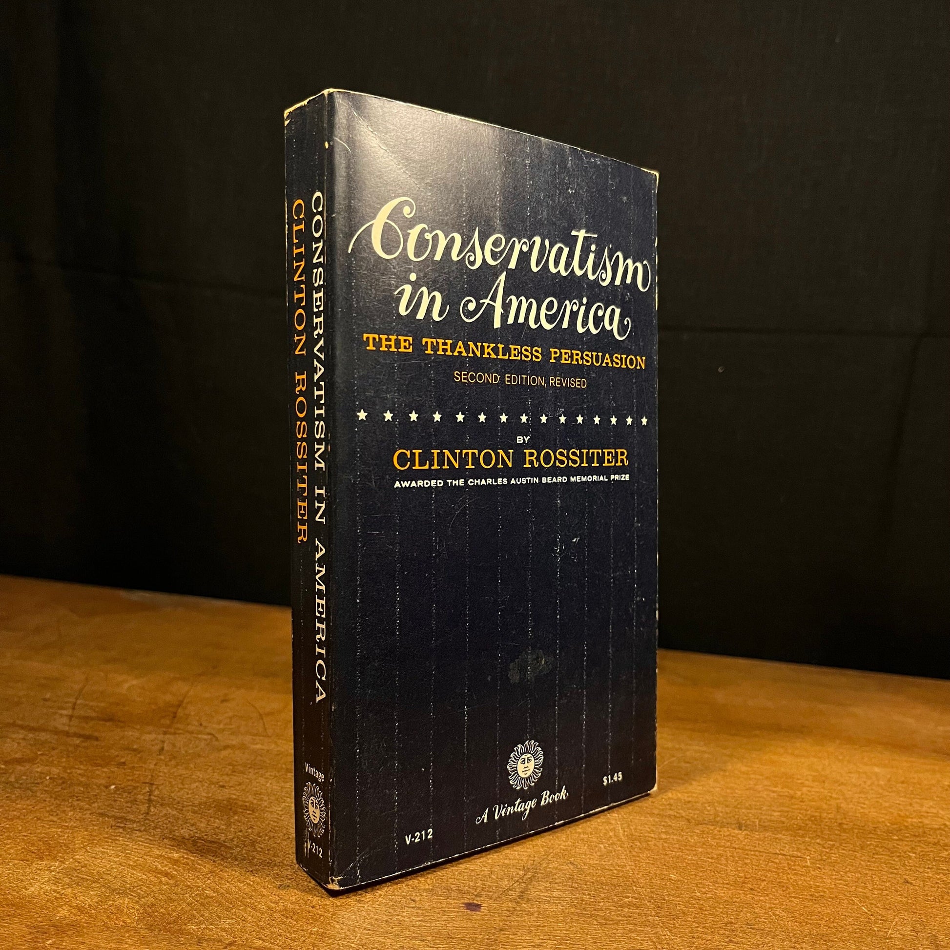 Conservatism in America by Clinton Rossiter (1962) Vintage Paperback Book