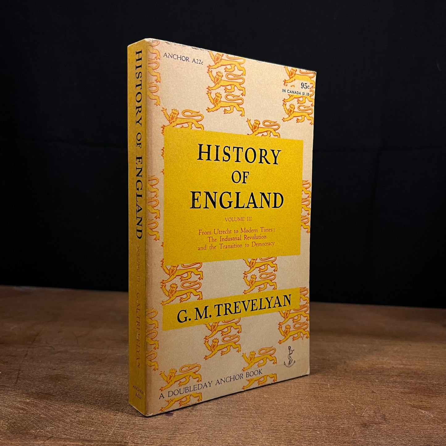 History of England by G. M. Trevelyan (1956) Vintage Paperback Book