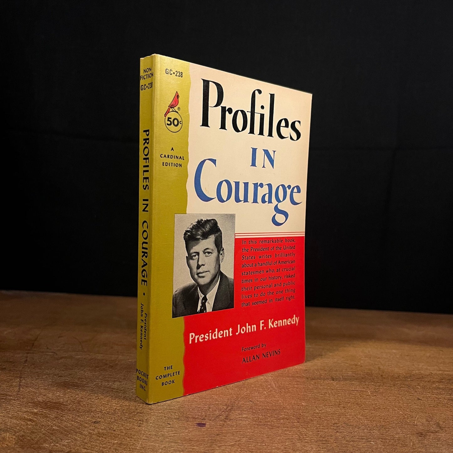 Profiles in Courage by John F. Kennedy (1963) Vintage Paperback Book