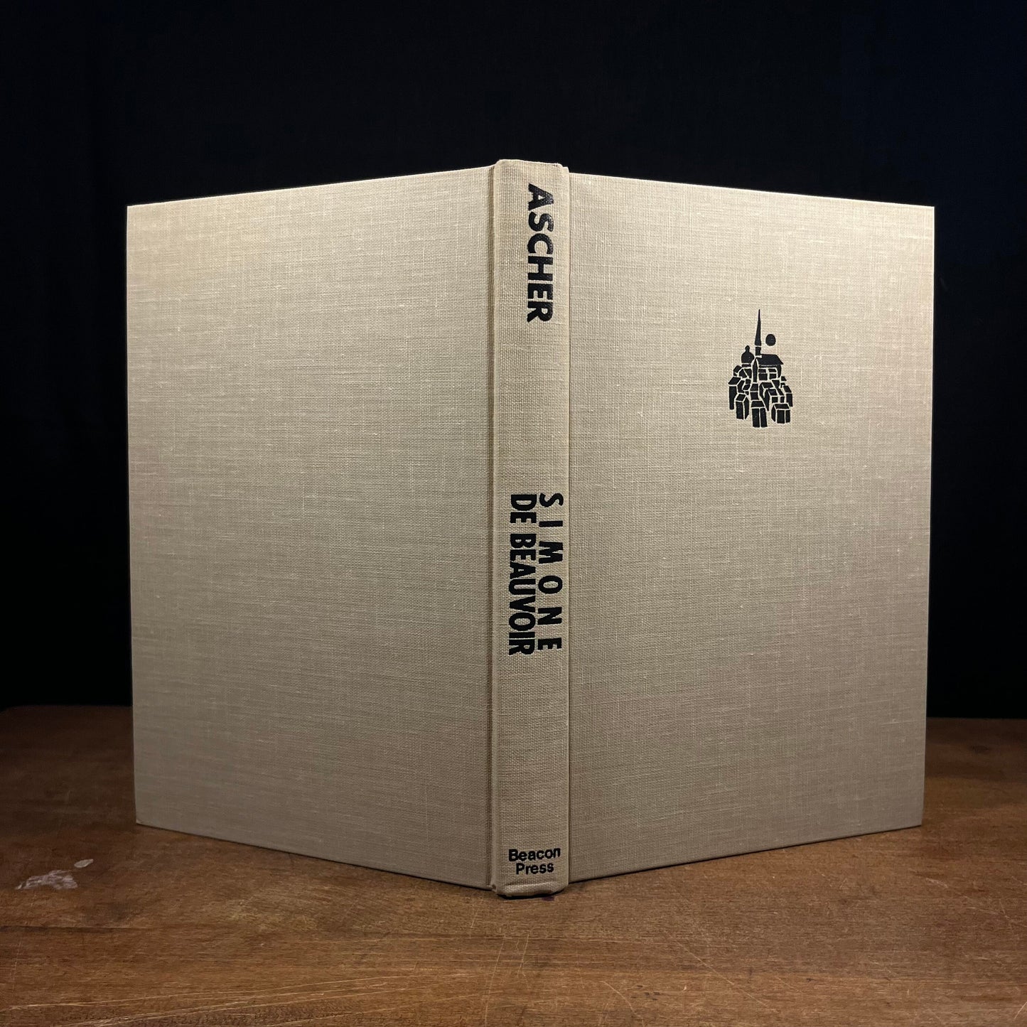 First Printing - Simone de Beauvoir: A Life of Freedom by Caroline Ascher (1981) Vintage Hardcover Book