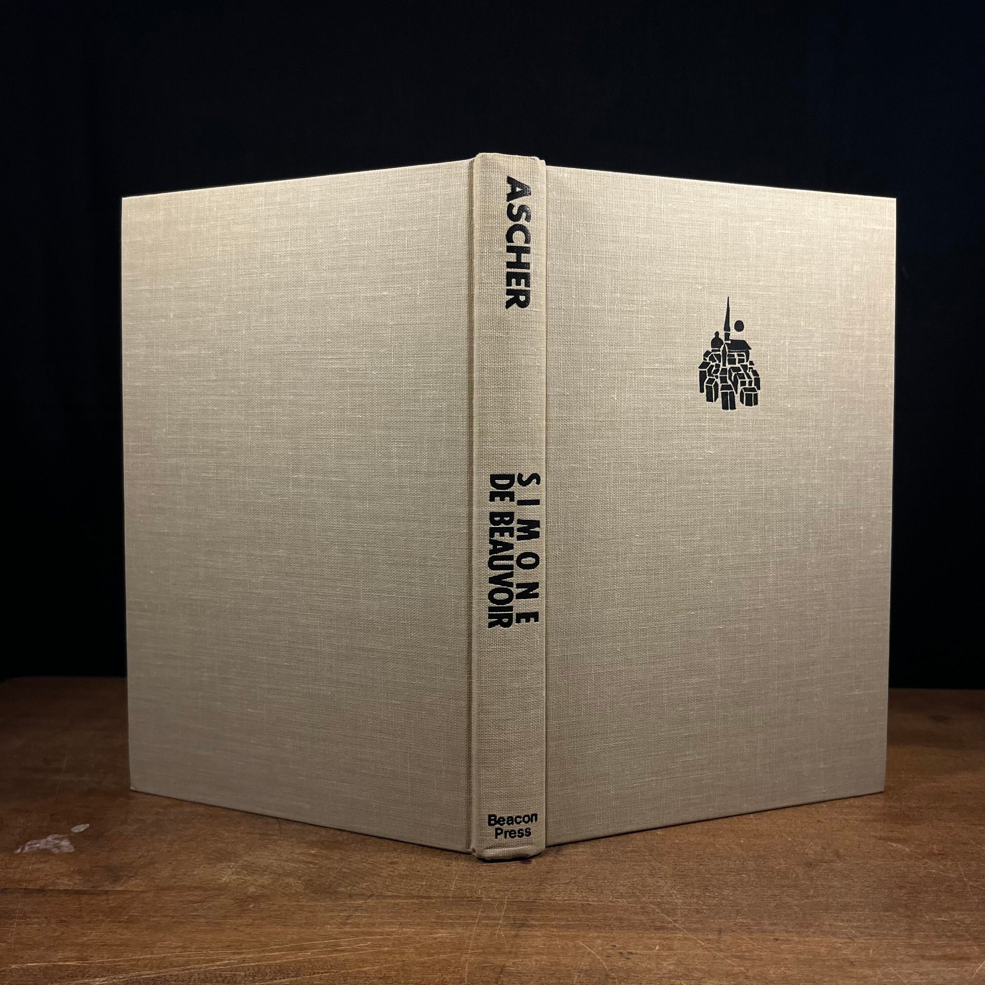 First Printing - Simone de Beauvoir: A Life of Freedom by Caroline Ascher (1981) Vintage Hardcover Book