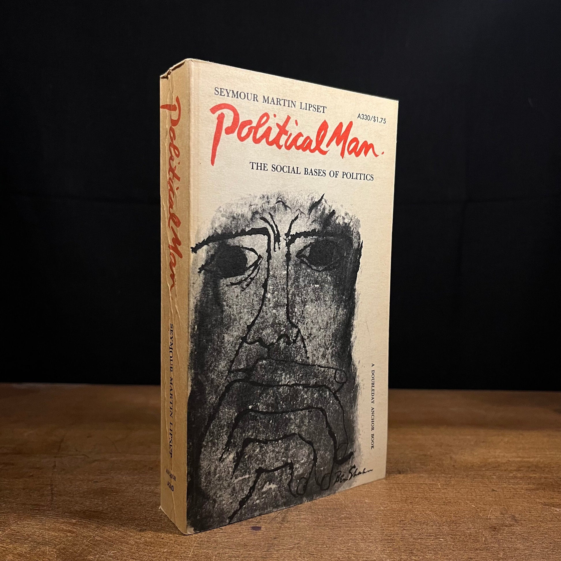 Political Man: The Social Bases of Politics by Seymour Martin Lipset (1960) Vintage Paperback Book