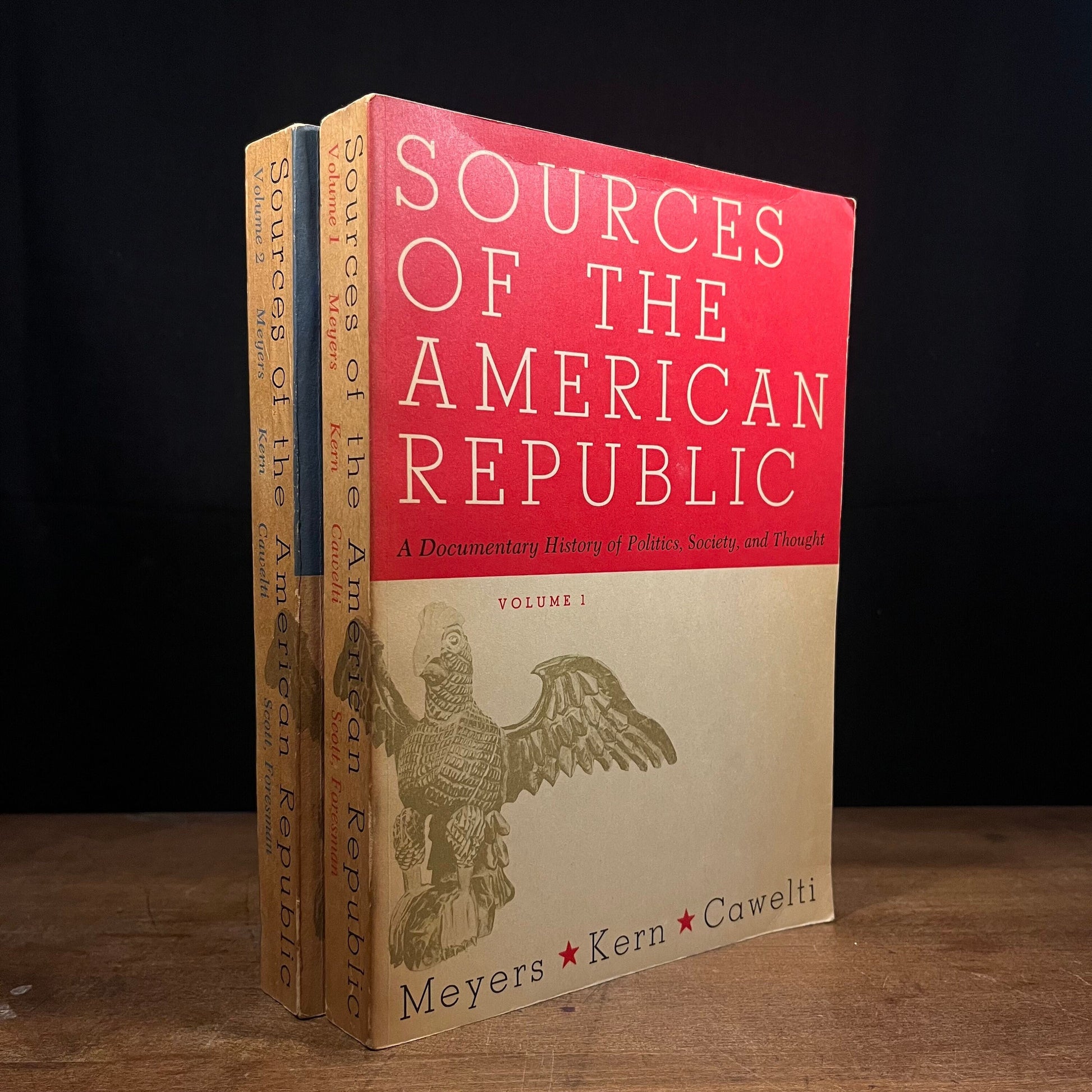 Sources of the American Republic: A Documentary History of Politics, Society, and Thought Vol. I and II by M. Meyers (1960) Paperback Books