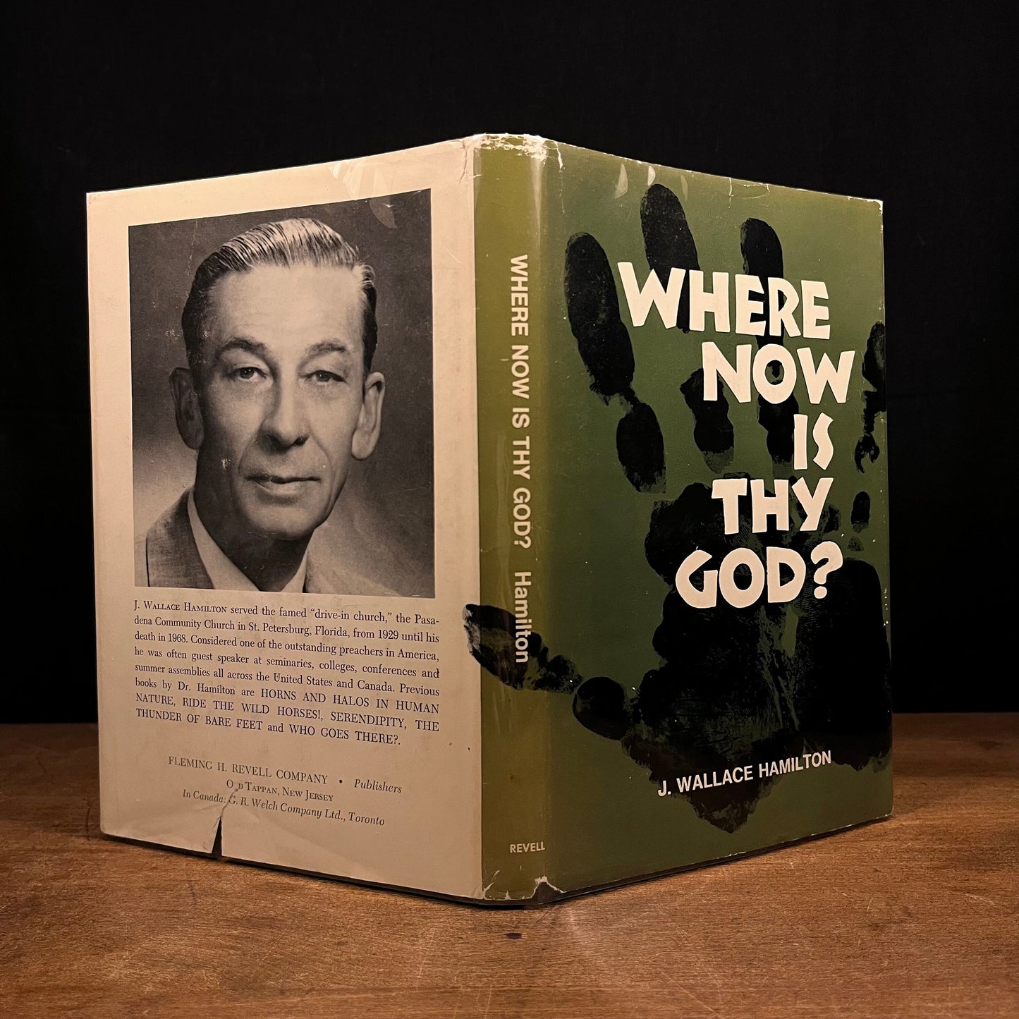 First Printing - Where Now is Thy God by J. Wallace Hamilton (1969) Vintage Hardcover Book