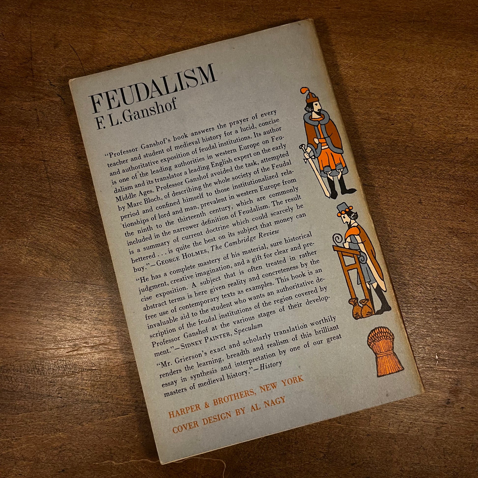 Feudalism by F. L. Ganshof (1961) Vintage Paperback Book