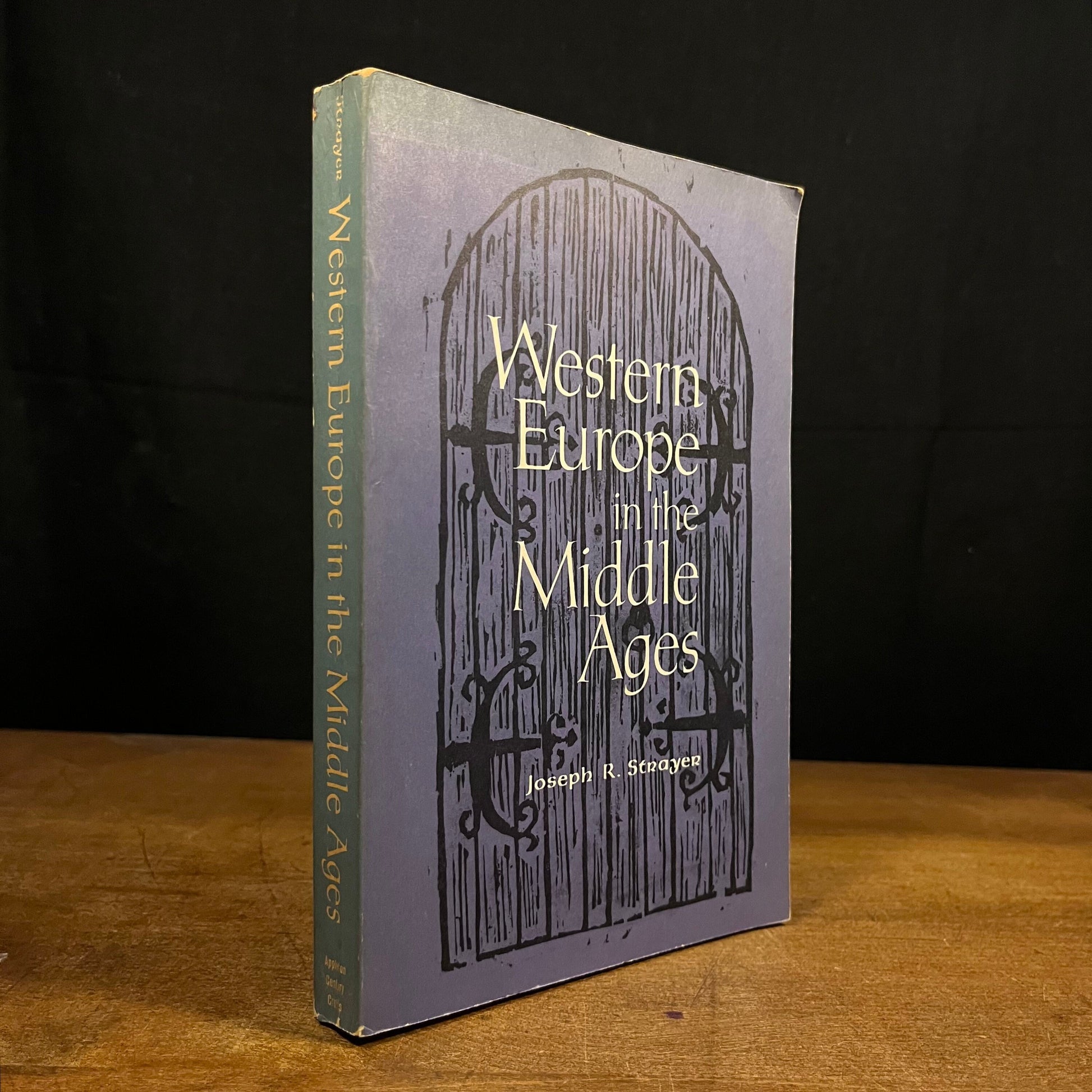 Western Europe in the Middle Ages by Joseph R. Strayer (1955) Vintage Paperback Book