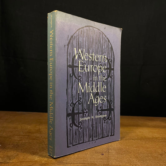 Western Europe in the Middle Ages by Joseph R. Strayer (1955) Vintage Paperback Book