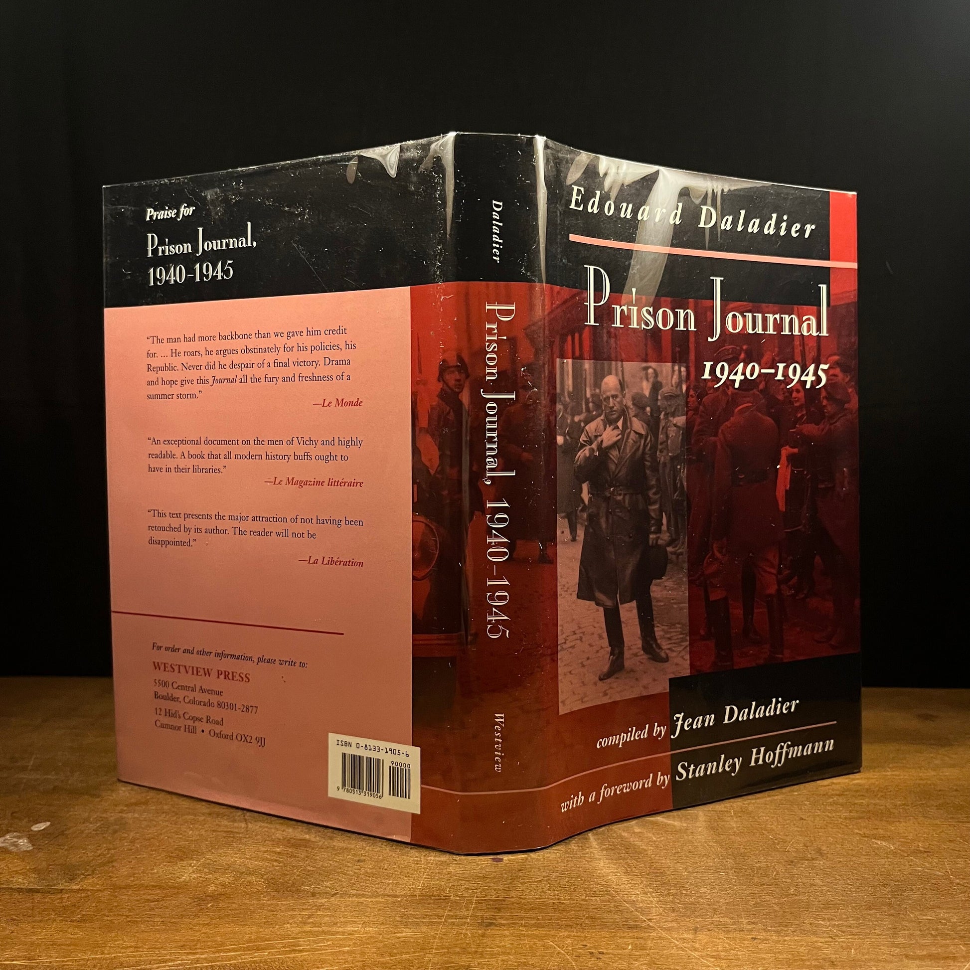 First Printing - Prison Journal, 1940-1945 by Edouard Daladier (1995) Vintage Hardcover Book