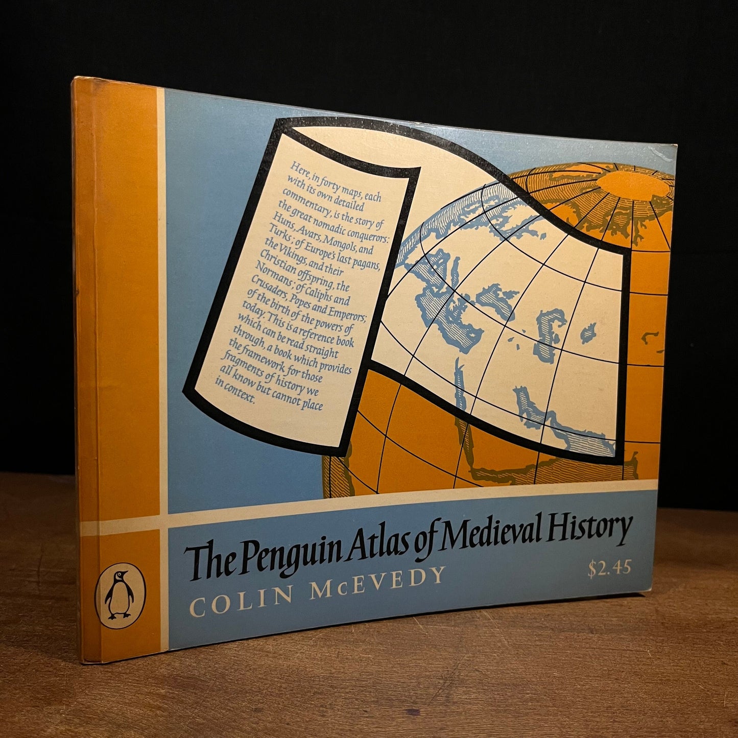 The Penguin Atlas of Medieval History by Colin McEvedy (1961) Vintage Paperback Book