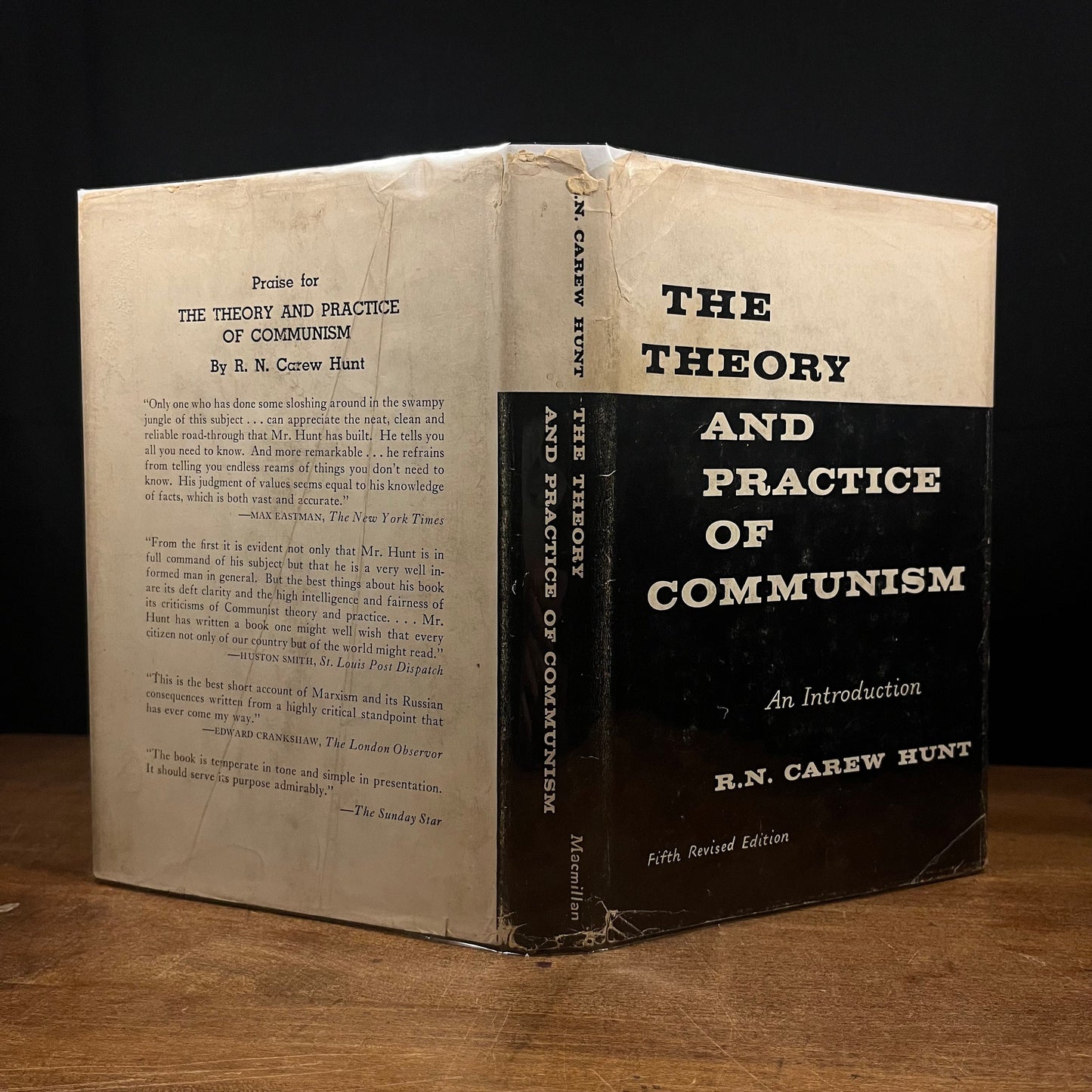 The Theory and Practice of Communism: An Introduction by R. N. Carew Hunt (1962) Vintage Hardcover Book