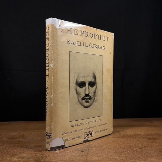 The Prophet by Kahlil Gibran (1962) Vintage Hardcover Book