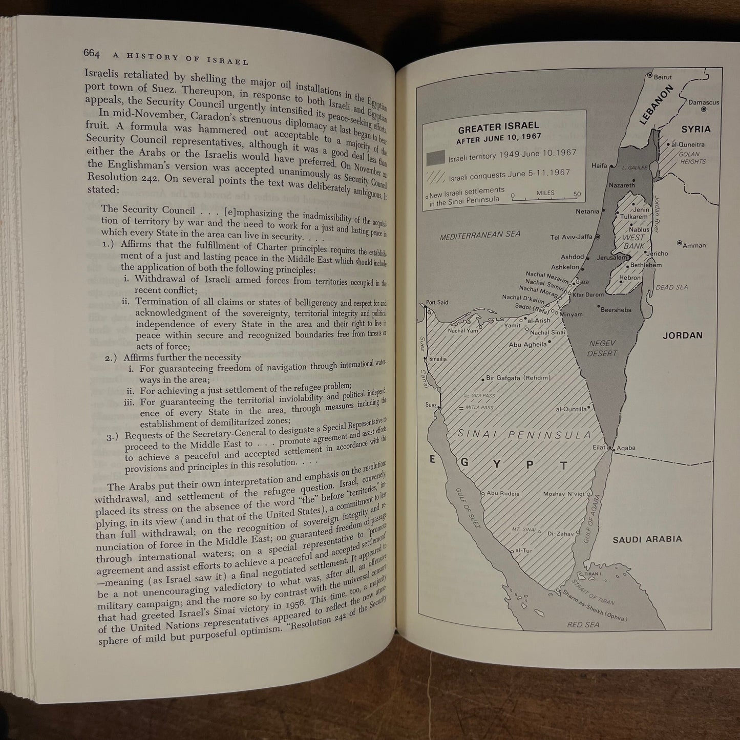 First Printing - A History of Israel: From the Rise of Zionism to Our Time by Howard M. Sachar (1976) Vintage Hardcover Book