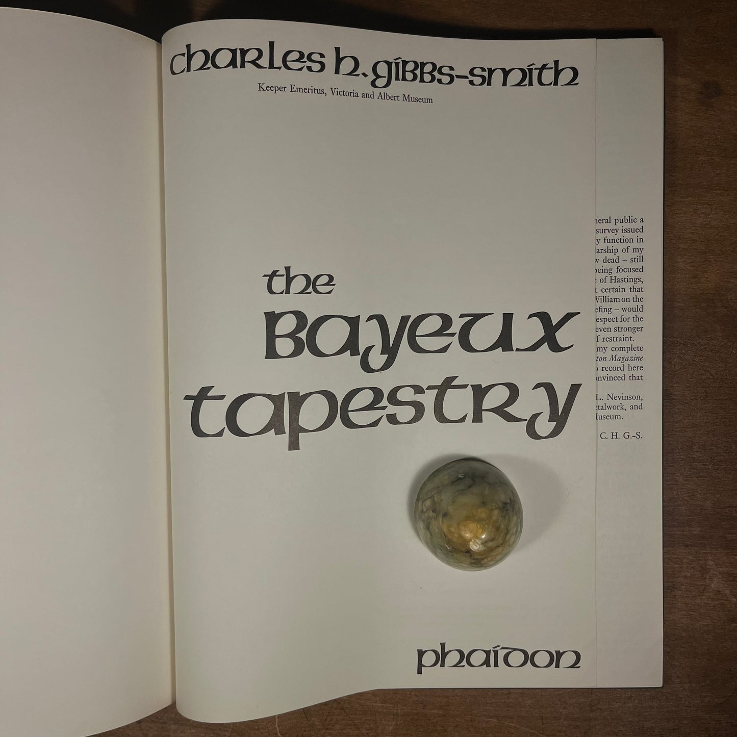 First Printing - The Bayeux Tapestry by Charles H. Gibbs-Smith (1973) Vintage Hardcover Book