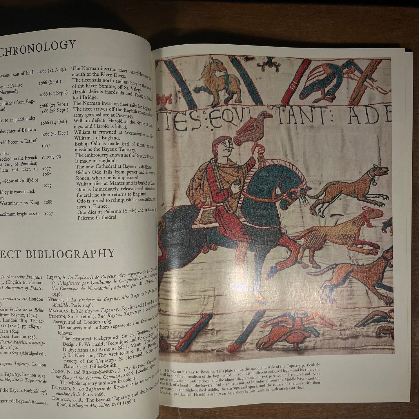 First Printing - The Bayeux Tapestry by Charles H. Gibbs-Smith (1973) Vintage Hardcover Book