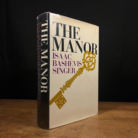 First Printing - The Manor by Isaac Bashevis Singer (1967) Vintage Hardcover Book