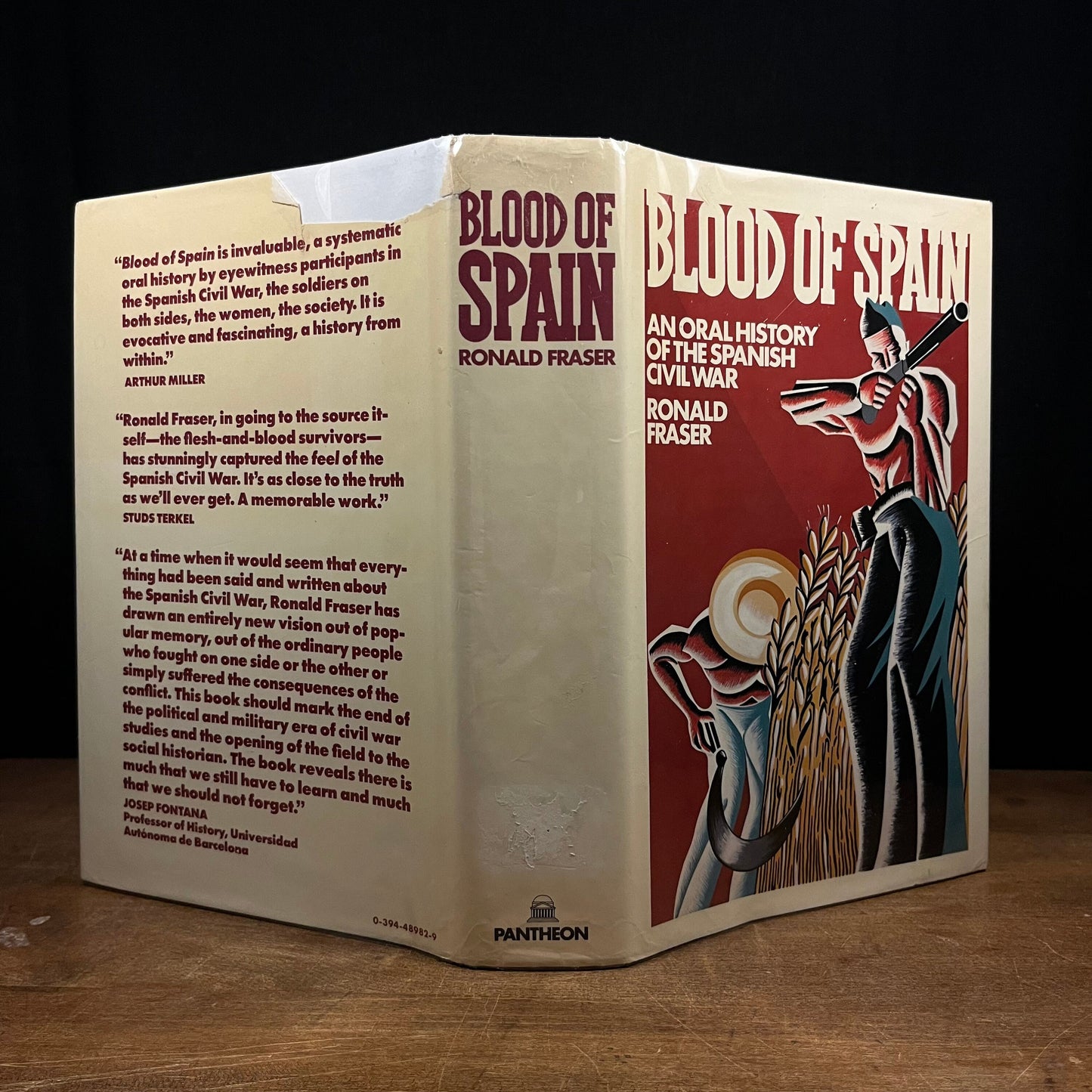 First Printing - Blood of Spain: An Oral History of the Spanish Civil War by Ronald Fraser (1979) Vintage Hardcover Book