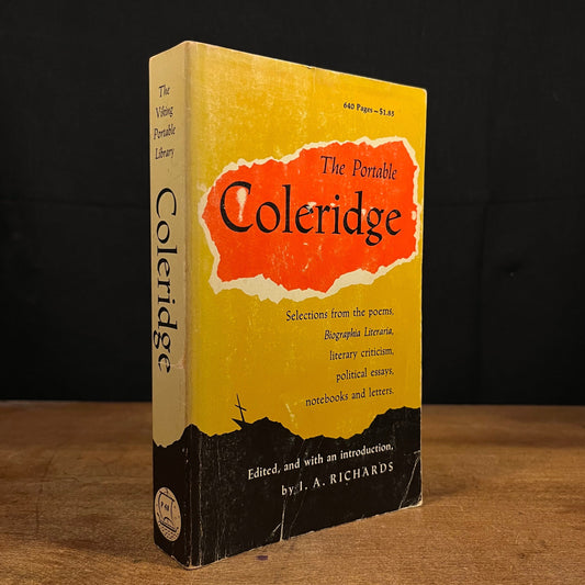 The Portable Coleridge by I. A. Richards (1969) Vintage Paperback Book