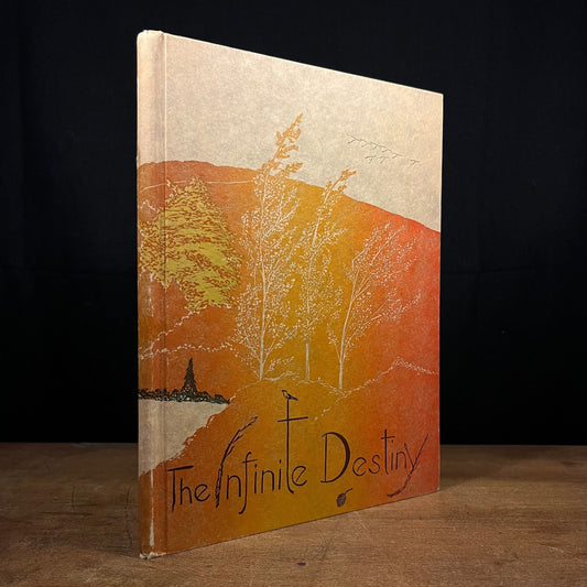 Author Signed - The Infinite Destiny by Gwen Frostic (1978) Vintage Hardcover Book