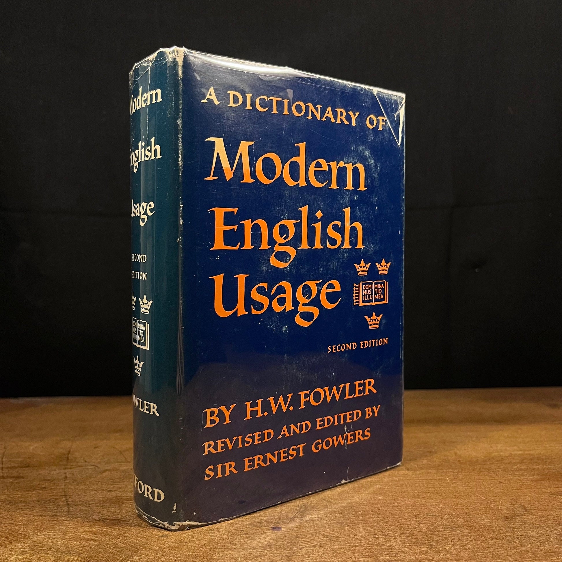 A Dictionary of Modern English Usage by H. W. Fowler (1965) Vintage Hardcover Book