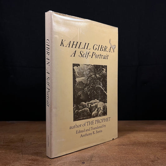 A Self-Portrait by Kahlil Gibran (1969) Vintage Hardcover Book