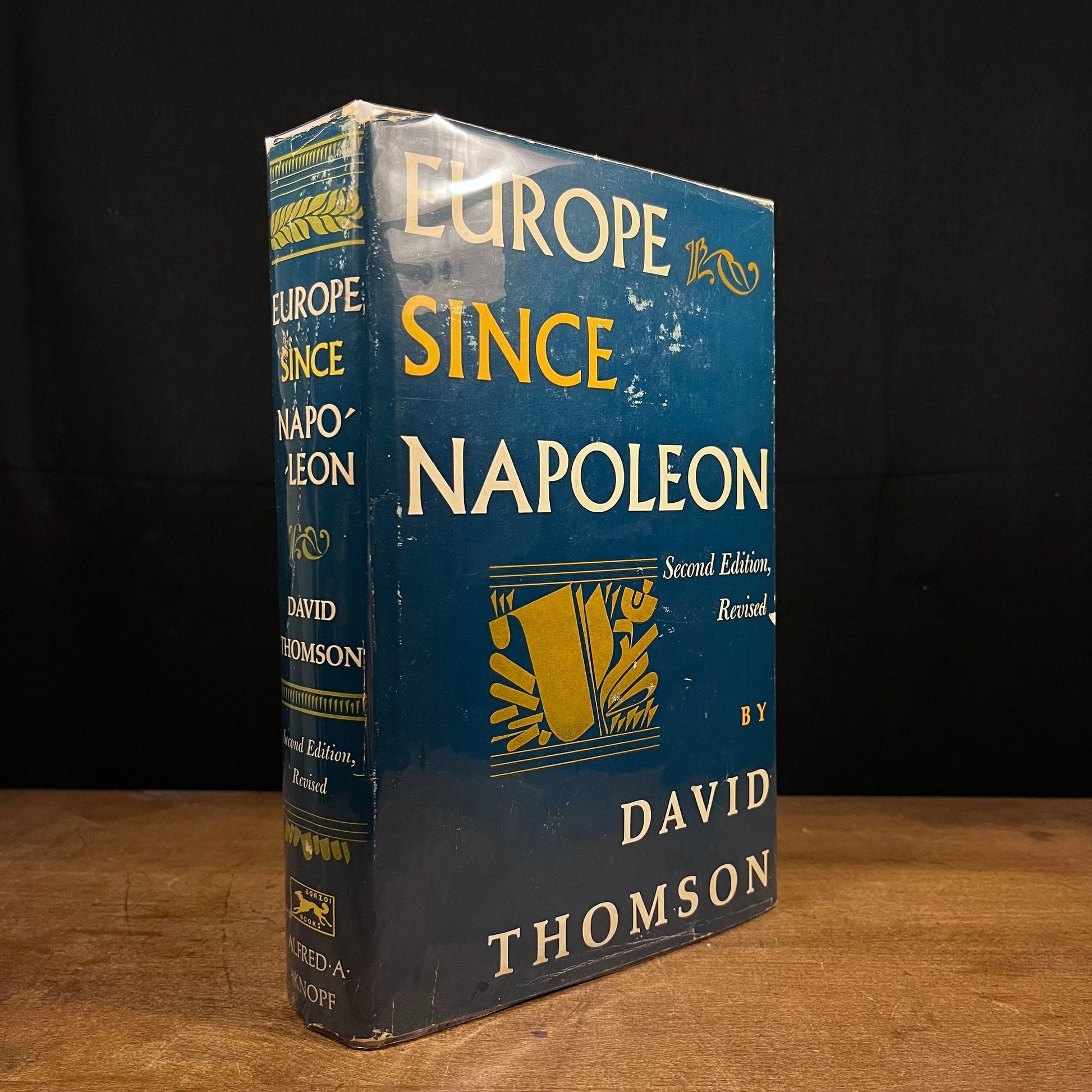 Europe Since Napoleon by David Thomson (1962) Vintage Hardcover Book